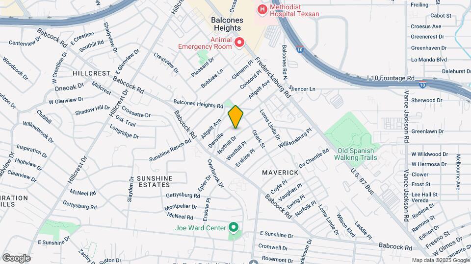 223 Northill Dr Mapa y Detalles de la Ubicación