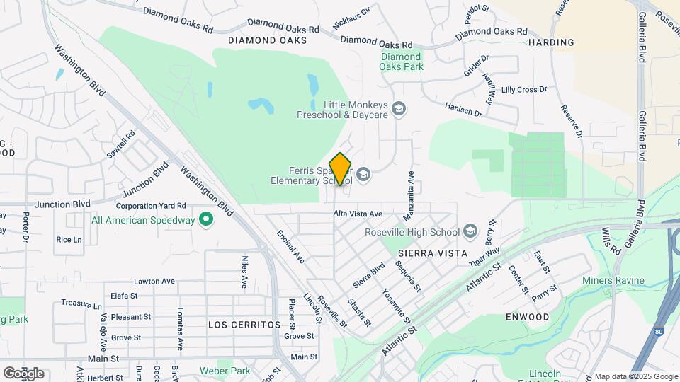 632 Shasta Oaks Cir Map and Location Details