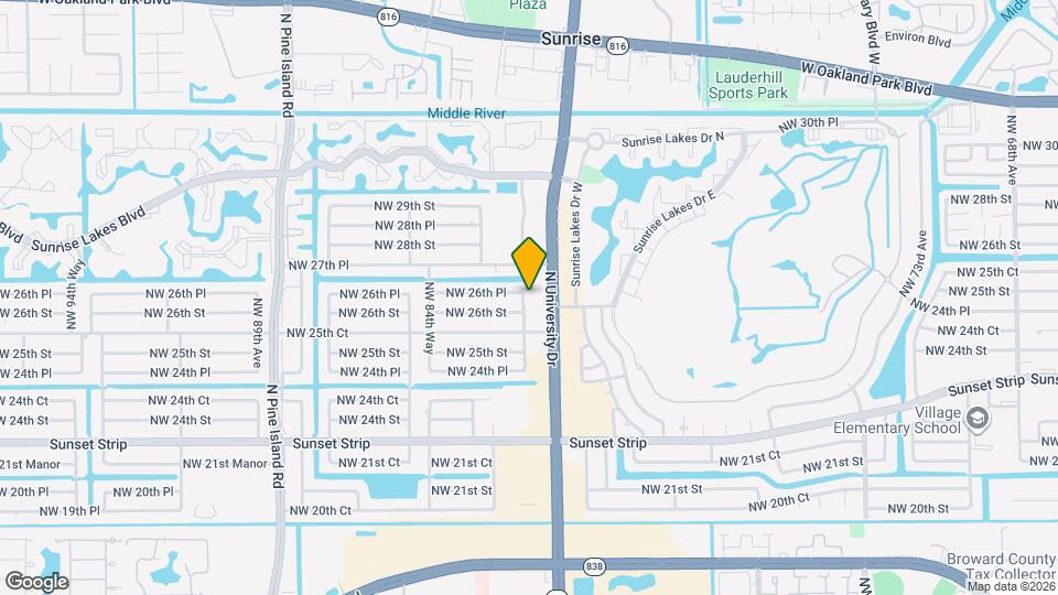 2630 NW 83rd Ave Mapa y Detalles de la Ubicación