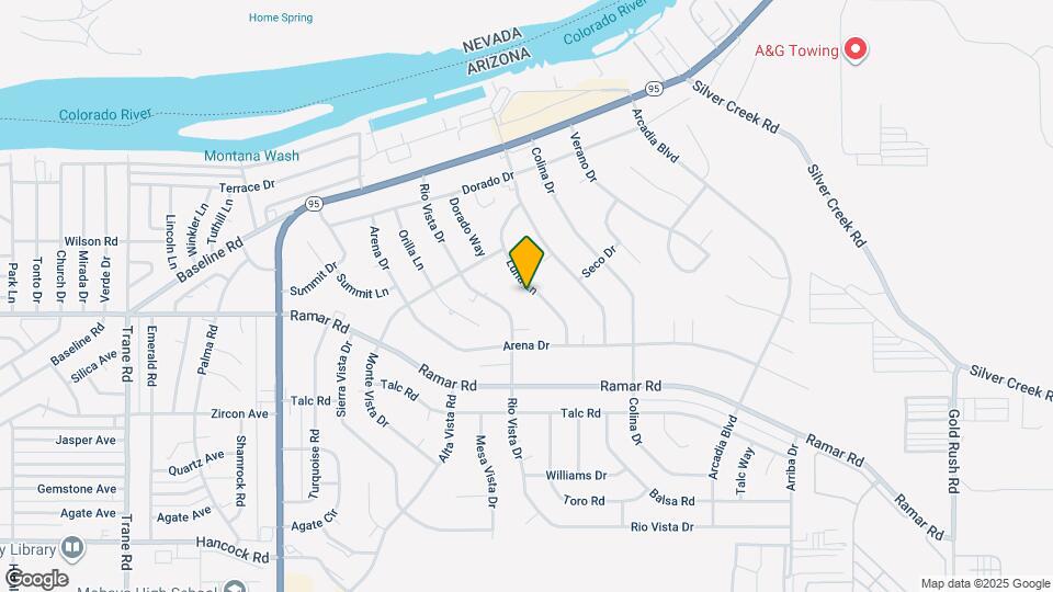 1453 Luna Ln Map and Location Details