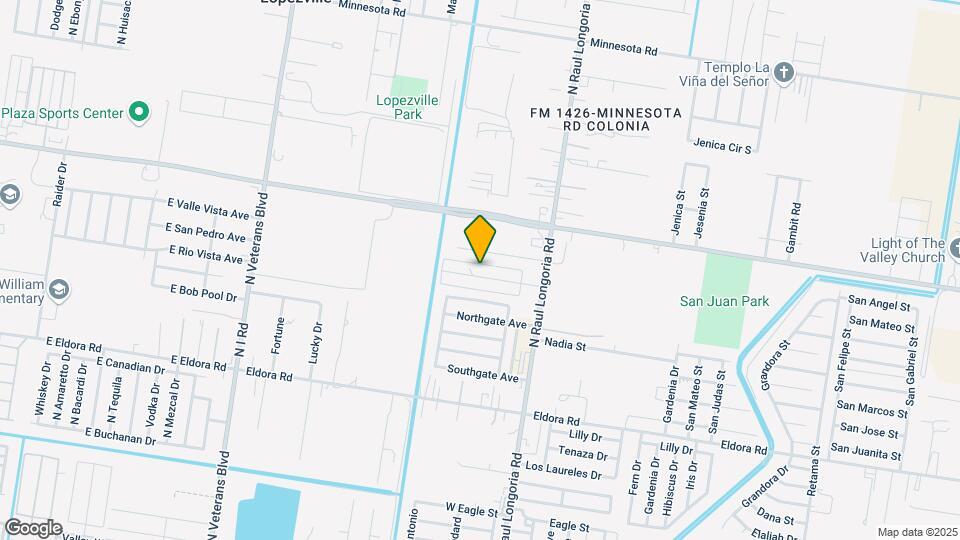 206 S Ridge Ln Map and Location Details
