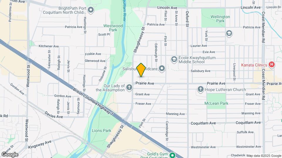 2165 Prairie Ave Map and Location Details