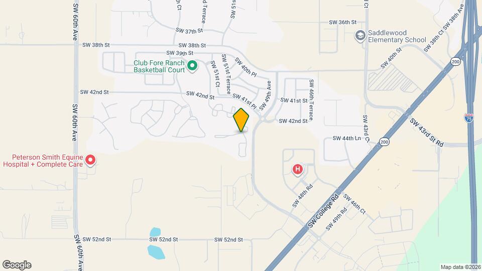 4891 SW 45th St Map and Location Details