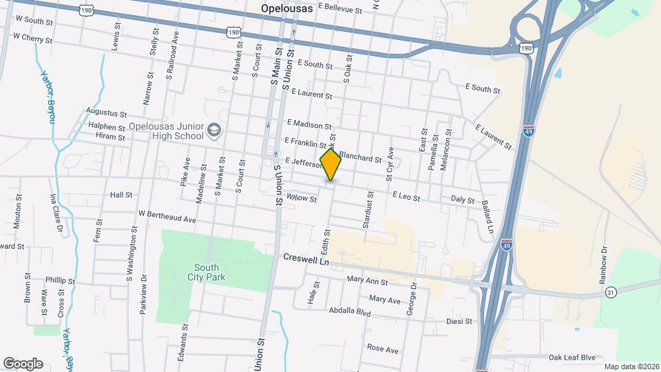 603 E Leonard Ave Map and Location Details