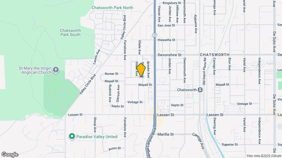 10123 Hanna Ave Map and Location Details