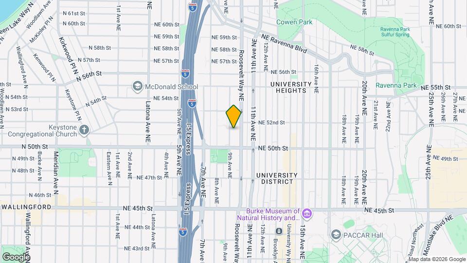 5030 9th Ave NE Map and Location Details