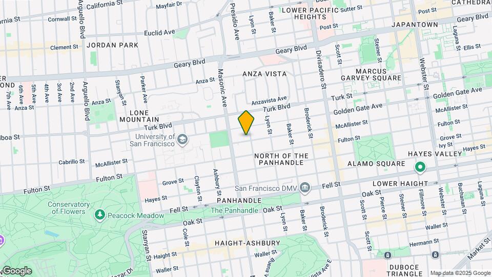2014-2016-2016 McAllister St Map and Location Details