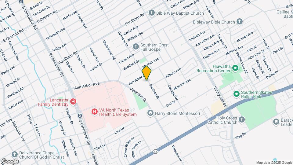 4525 Garrison St Map and Location Details