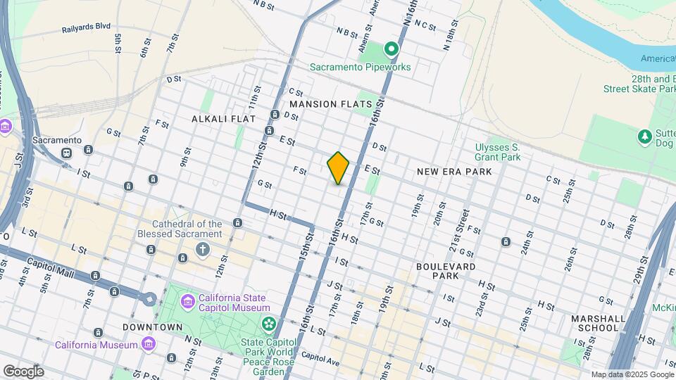 1514 F St Map and Location Details