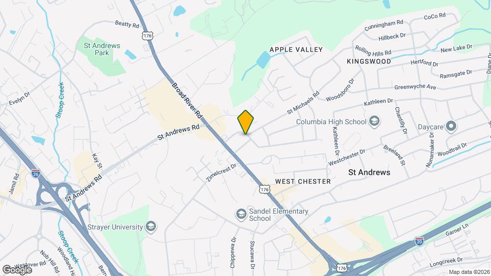 1502 Whiteford Rd Mapa y Detalles de la Ubicación