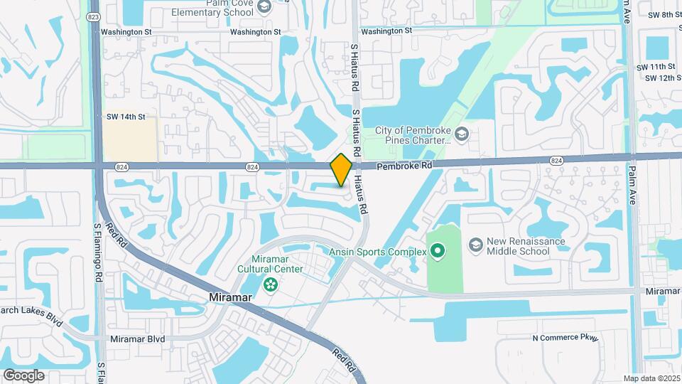 11281 SW 18th Ct Map and Location Details