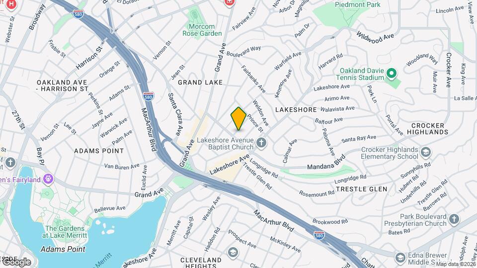 810 York St Map and Location Details