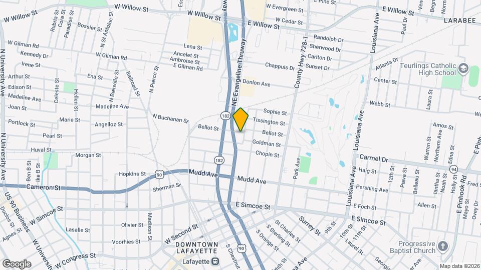 330 Bellot St Map and Location Details