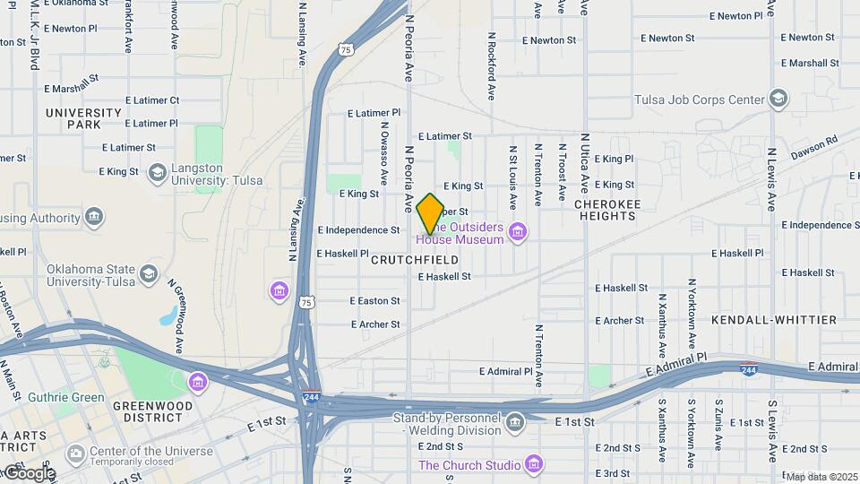 740 N Quaker Ave Map and Location Details