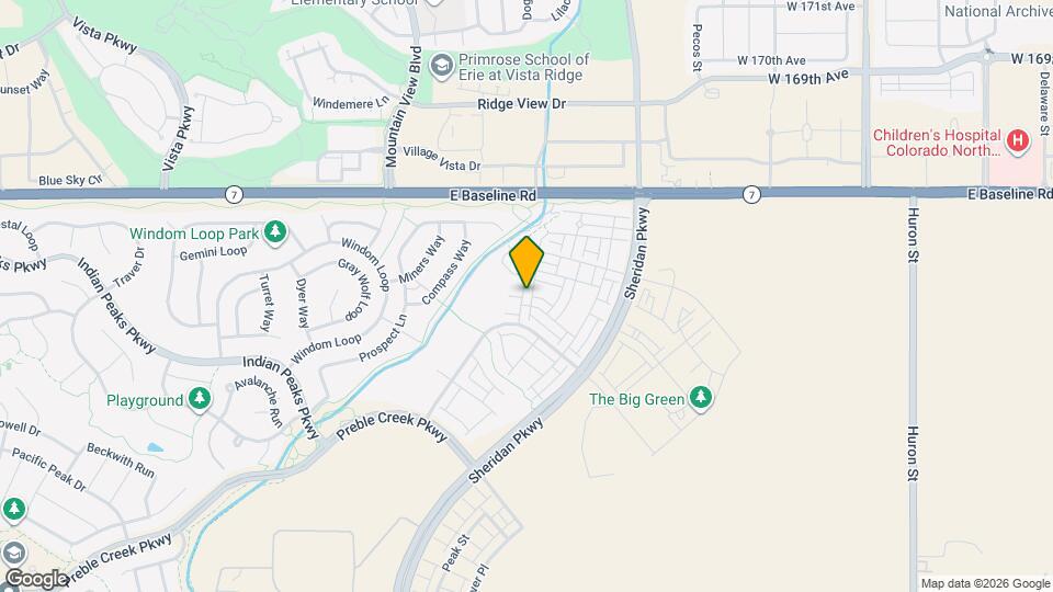 16662 Umatilla St Map and Location Details