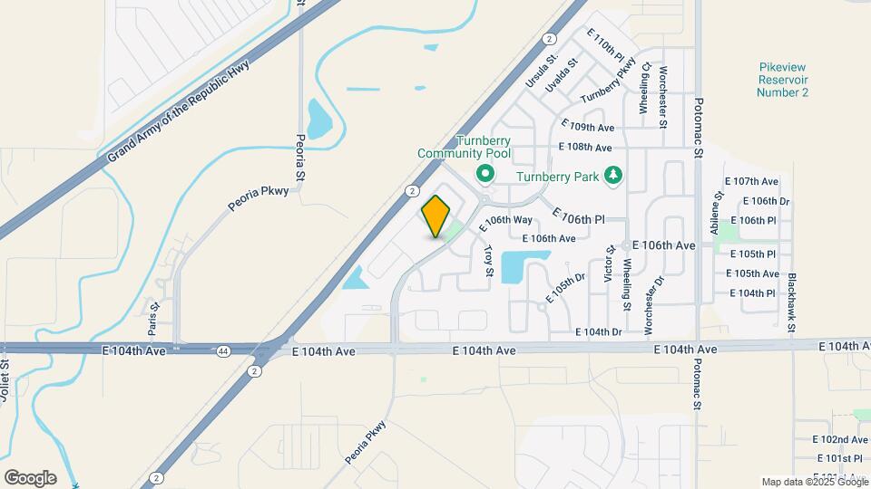 10564 Racine Cir Map and Location Details