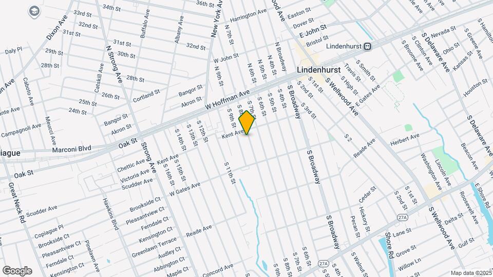 223 S 8th St Map and Location Details