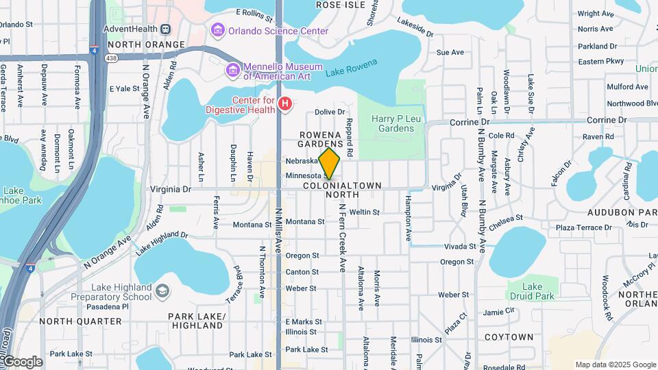 1425 Virginia Dr Map and Location Details