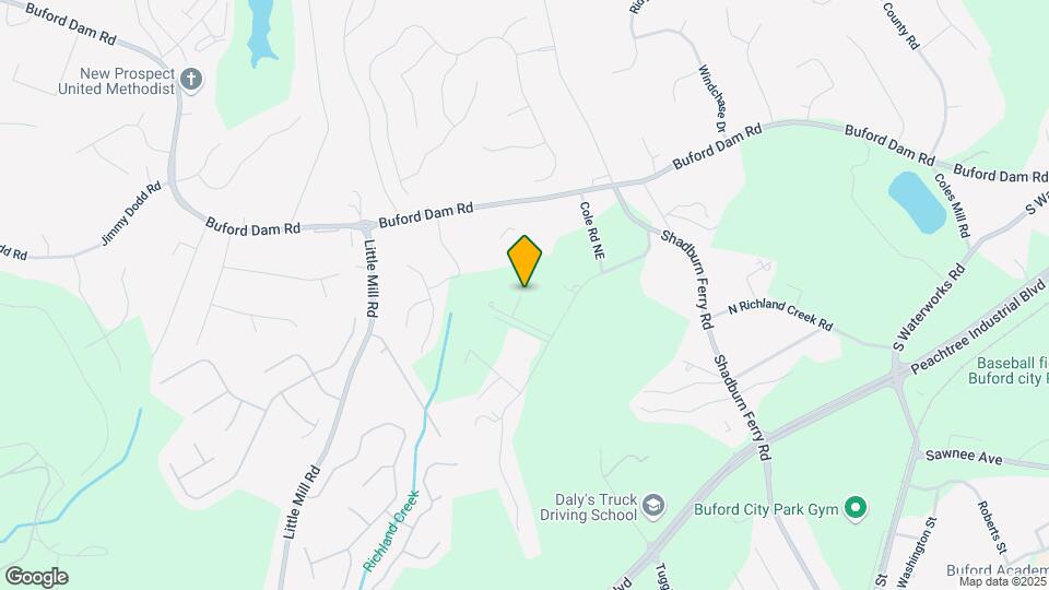 2242 Shoal Creek Rd Map and Location Details