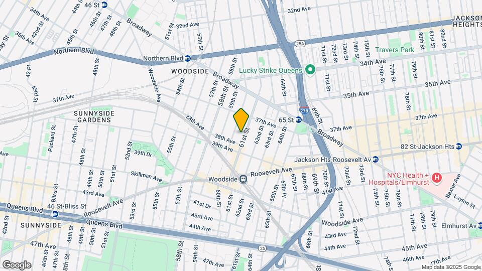 3744 61st St Mapa y Detalles de la Ubicación