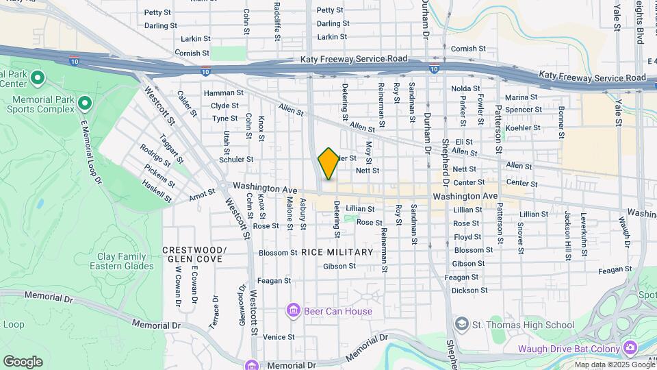 5454 Washington St Map and Location Details