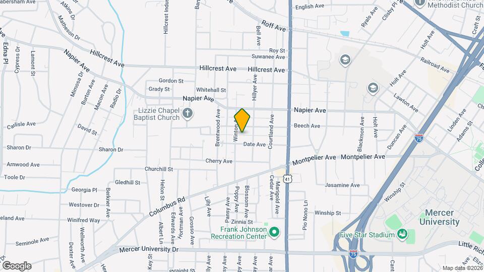 1250 Winton Ave Mapa y Detalles de la Ubicación