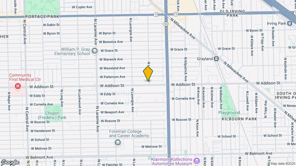 3602 N Lamon Ave Map and Location Details