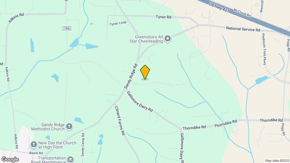 3321 Dairy Point Dr Mapa y Detalles de la Ubicación