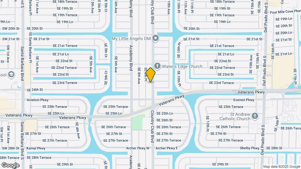 2324 Country Club Blvd Mapa y Detalles de la Ubicación