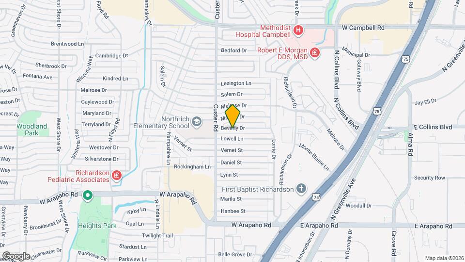 433 Beverly Dr Map and Location Details