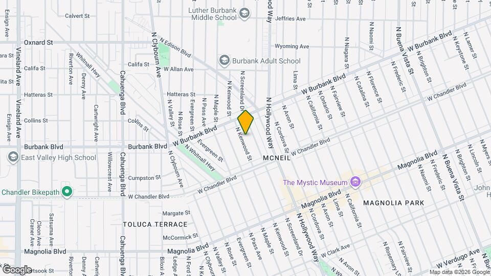 1312 N Kenwood St, Unit 1312 N Kenwood St Map and Location Details