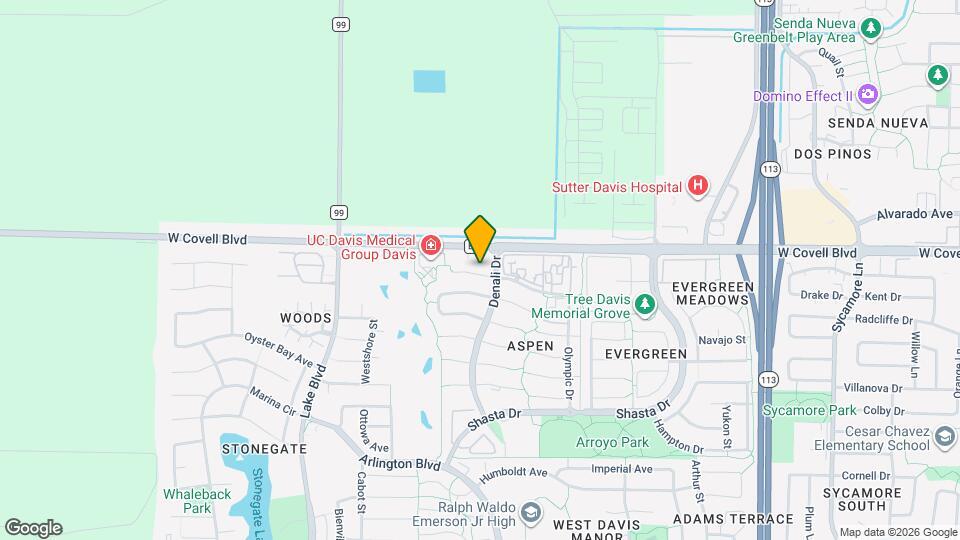 2315 Glacier Place Map and Location Details