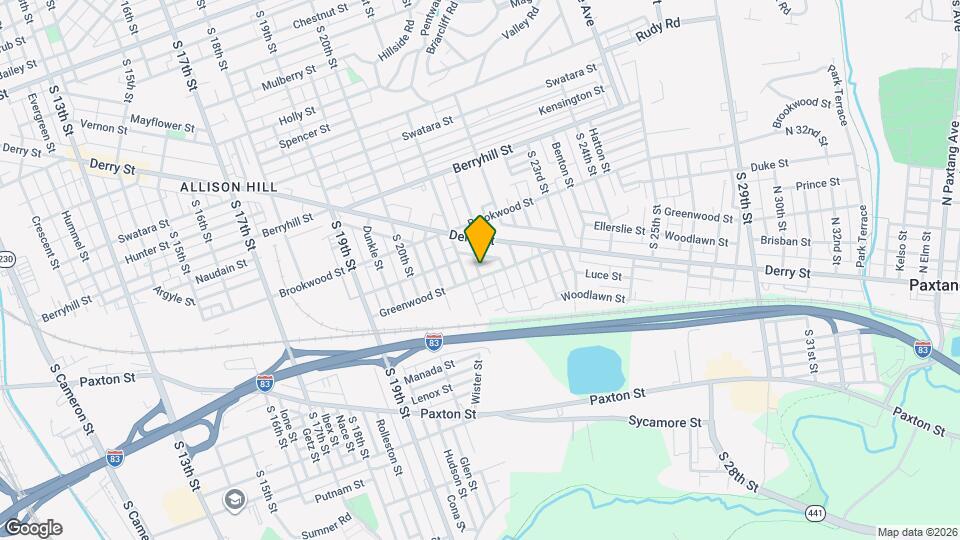 2118 Greenwood St Map and Location Details