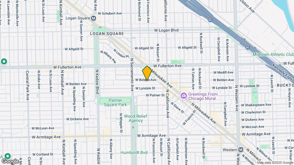 2903 W Belden Ave-Unit -# 2 Map and Location Details