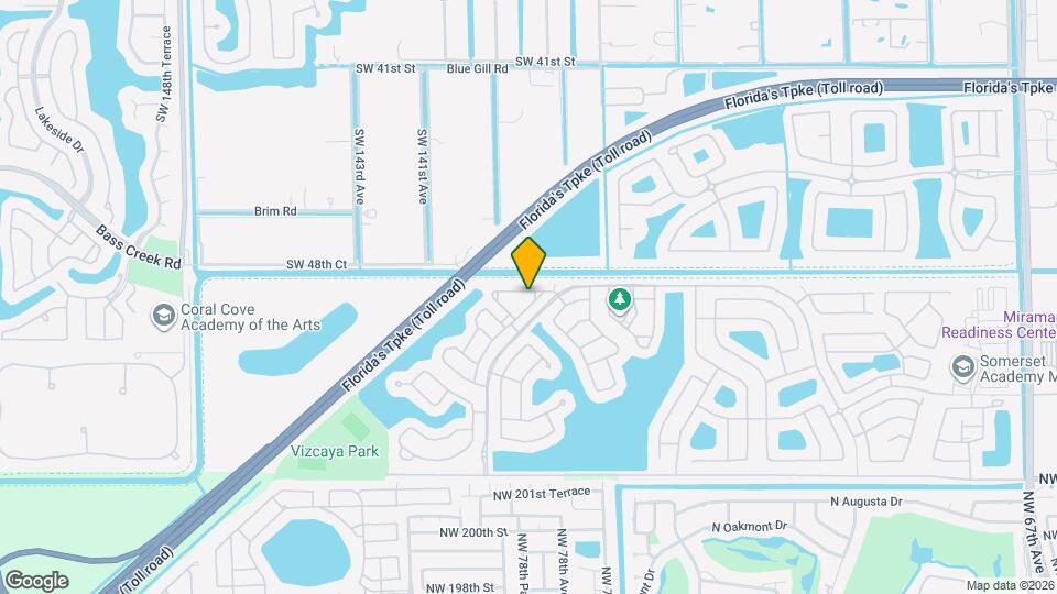 14007 SW 49th St Map and Location Details