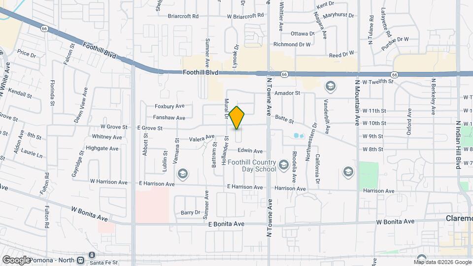 3098 Acebo Dr Mapa y Detalles de la Ubicación