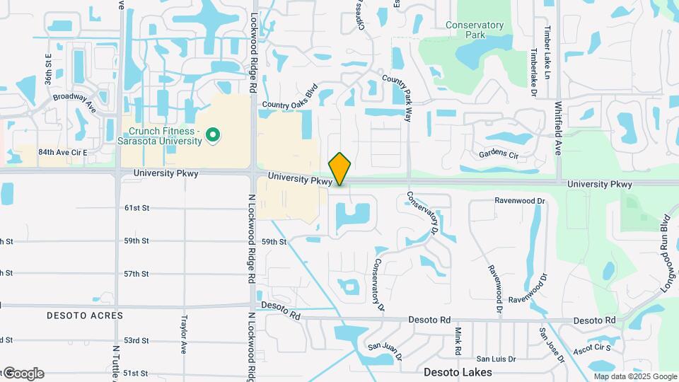 3423 Parkridge Cir Map and Location Details