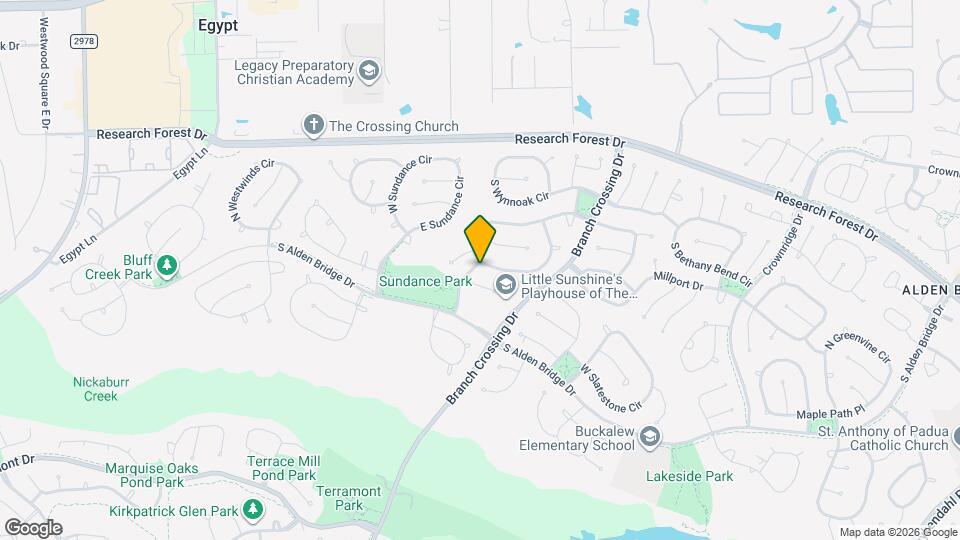 124 S Brooksedge Cir Map and Location Details
