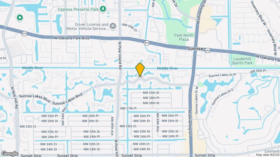 217 Sunrise Lakes Blvd Map and Location Details