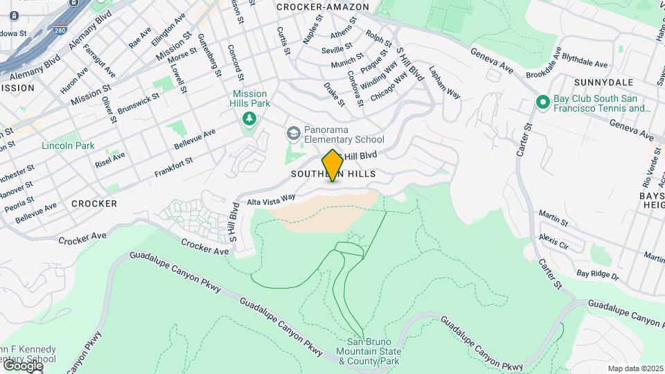 146 Alta Vista Way Map and Location Details