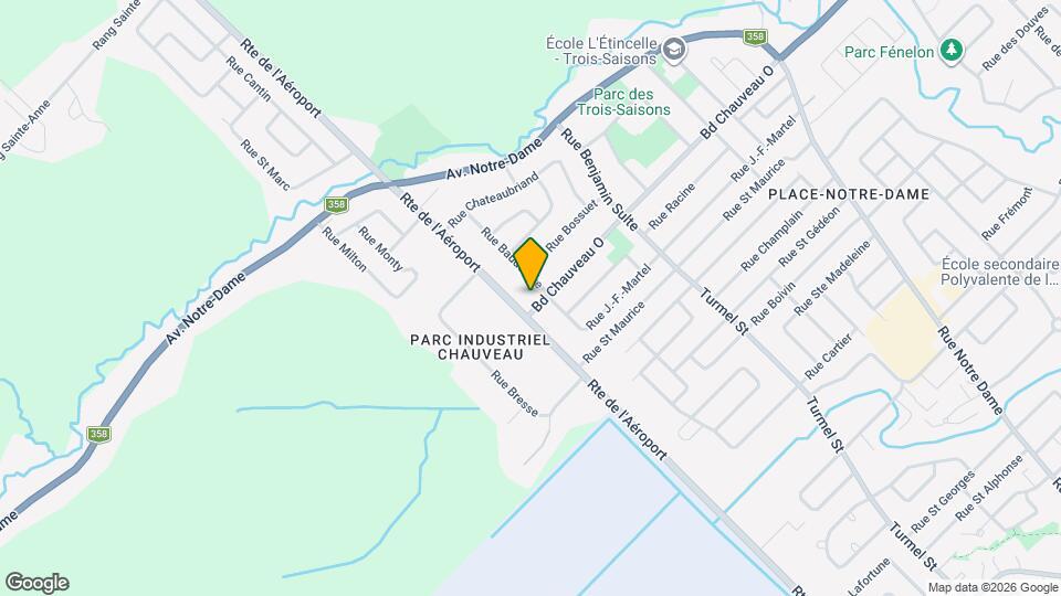 5876 Chauveau Boul O Map and Location Details