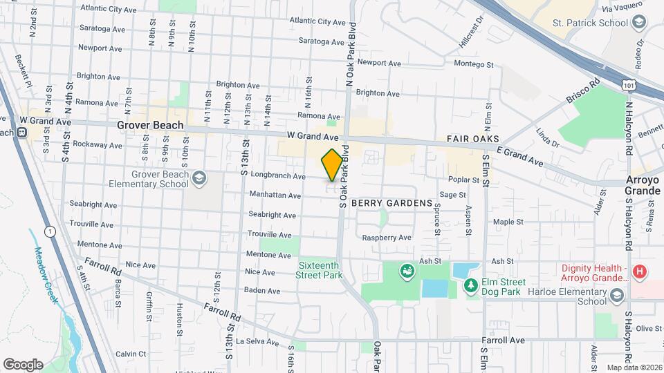 1744 Longbranch Ave Map and Location Details