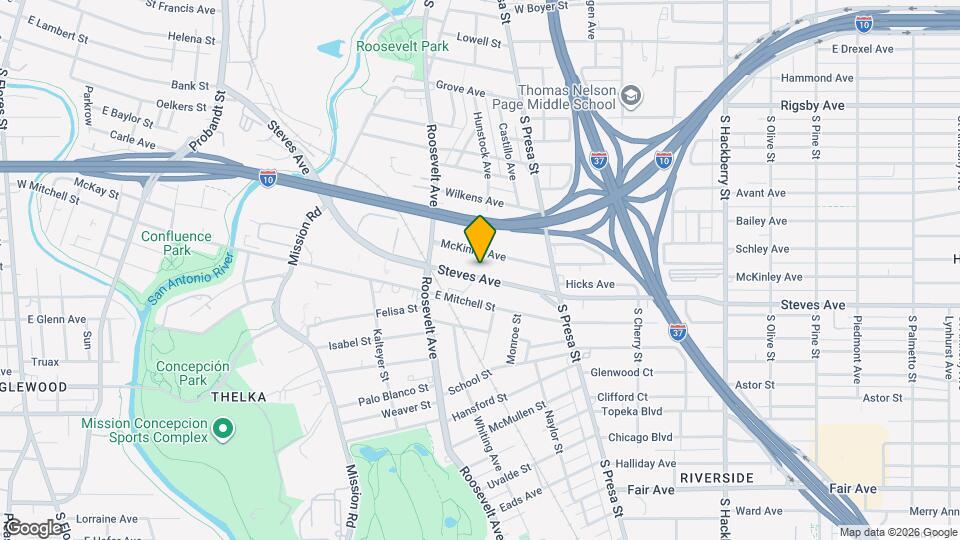 859 Steves Ave-Unit -2 Map and Location Details