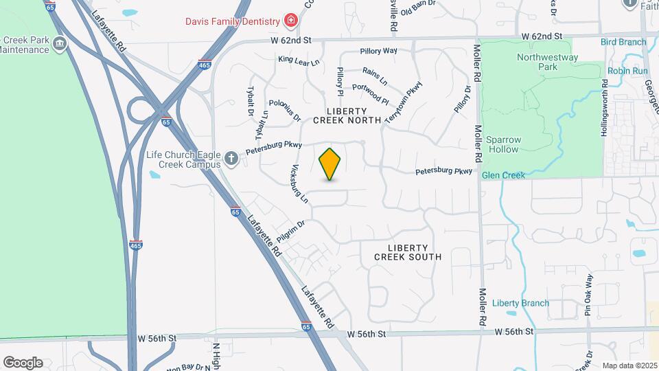 5834 Blackley Ln Map and Location Details