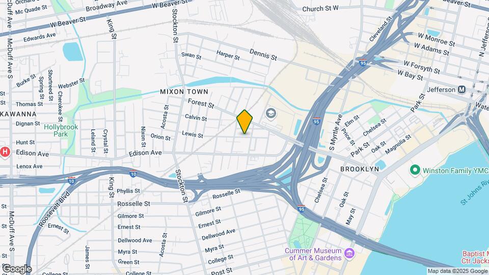 2127 Lewis St Map and Location Details