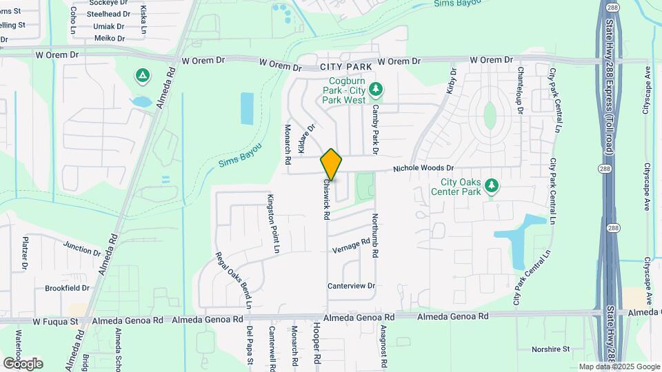 12722 Kiev Hills Ln Map and Location Details