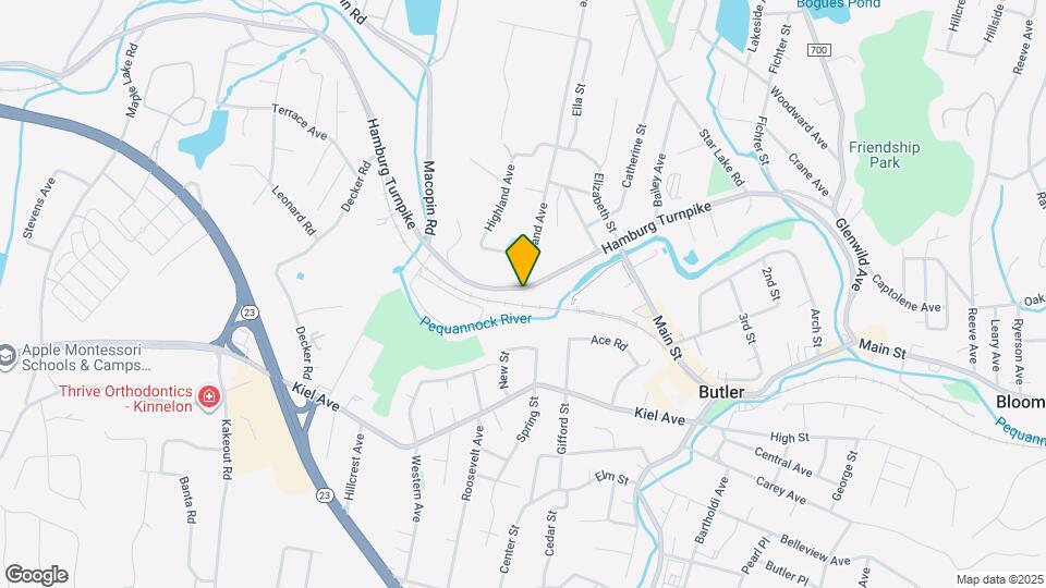 213 Hamburg Tpke Map and Location Details