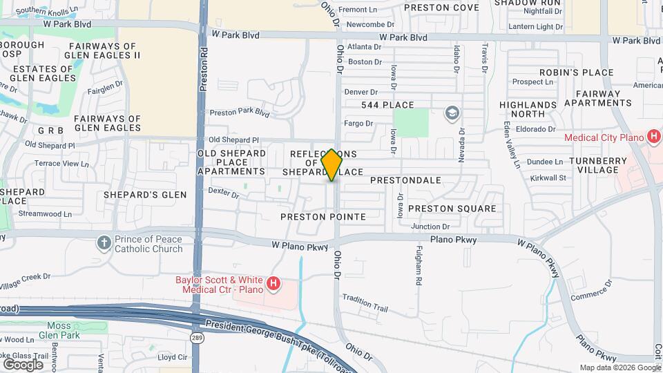 1428 Kittery Dr Map and Location Details