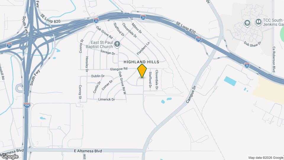 5604 Oak Grove Rd Map and Location Details