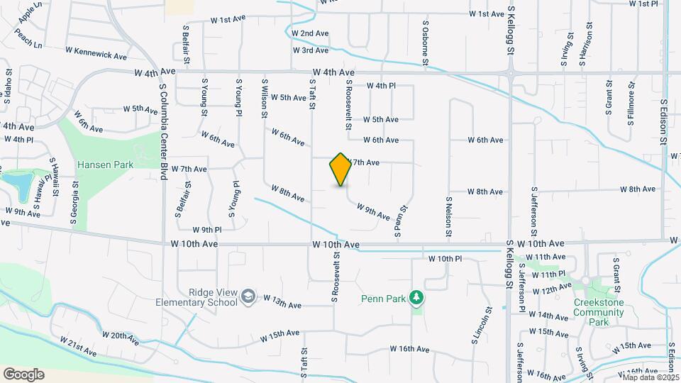 802 S Ione St Map and Location Details